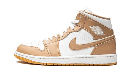 Tênis Air Jordan 1 Mid "Tan Gum" Begê 700