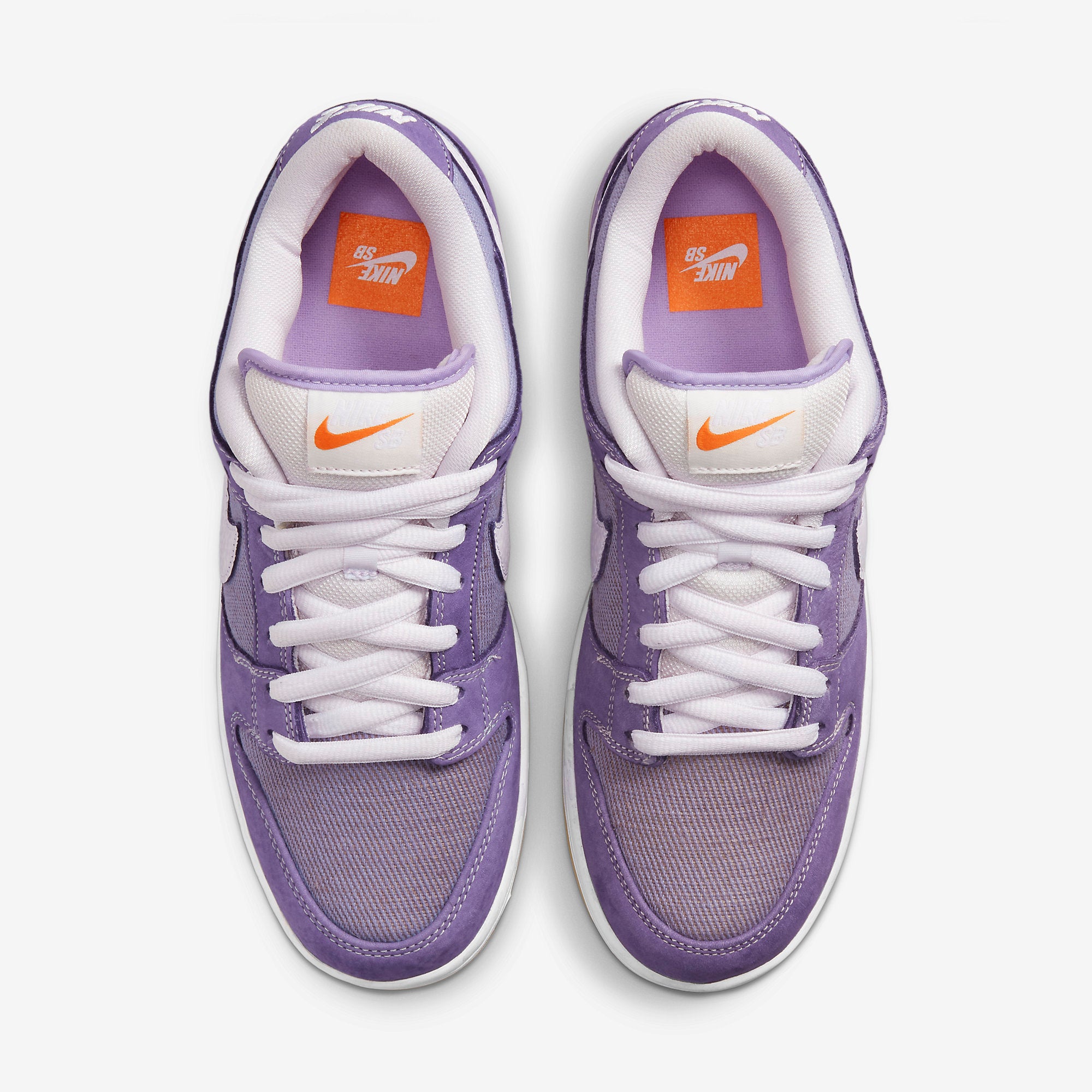 Tênis Nike Sb Dunk Low Pro Iso  Court Purple  Branco/roxo