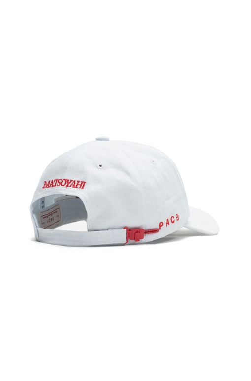 Boné Pace 6 Panel "Okinawan" Branco